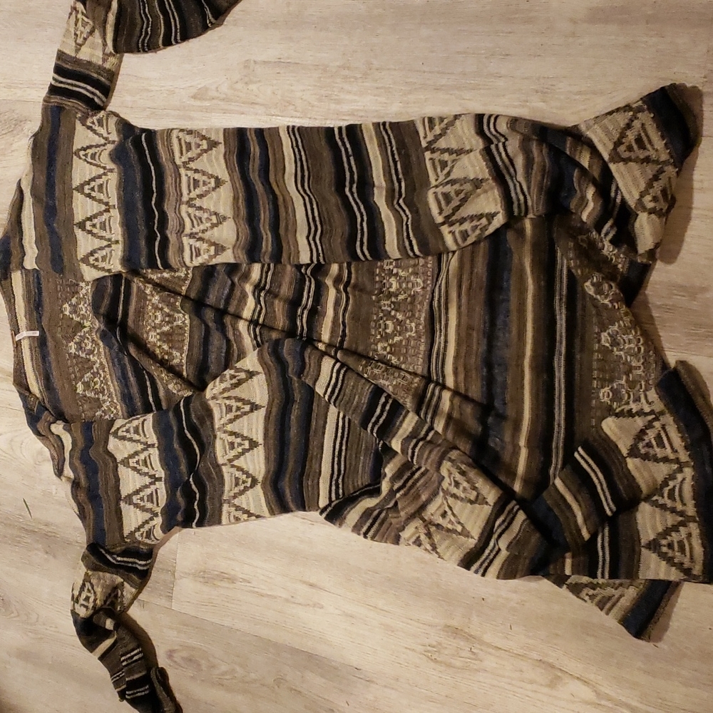 Free people long cardigan.